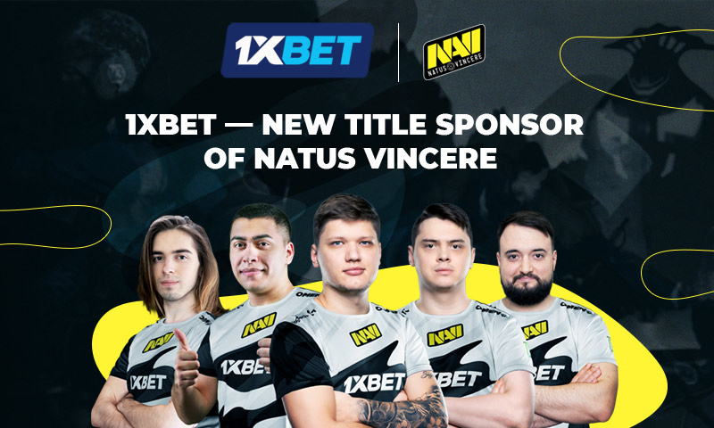 1xBet becomes the title partner of the eSports organization Natus Vincere 1xBet becomes the title partner of the eSports organization Natus Vincere
